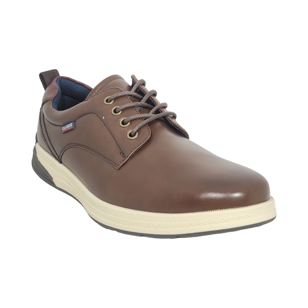 ZAPATOS TUOTUO COLOR CAFÉ CASUALES HOMBRE | H12-1