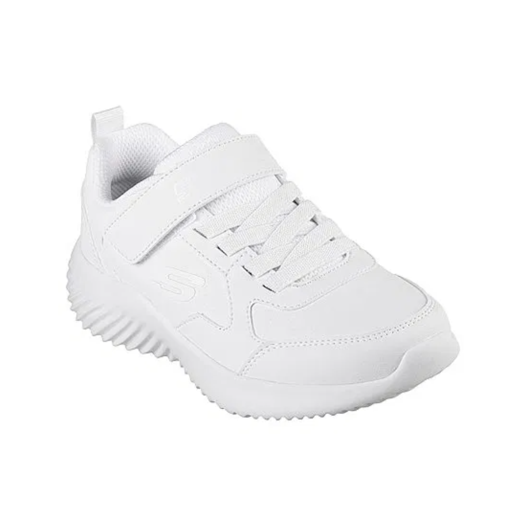 ZAPATILLAS SKECHERS ESCOLAR BOUNDER | 405626L-WHT-2