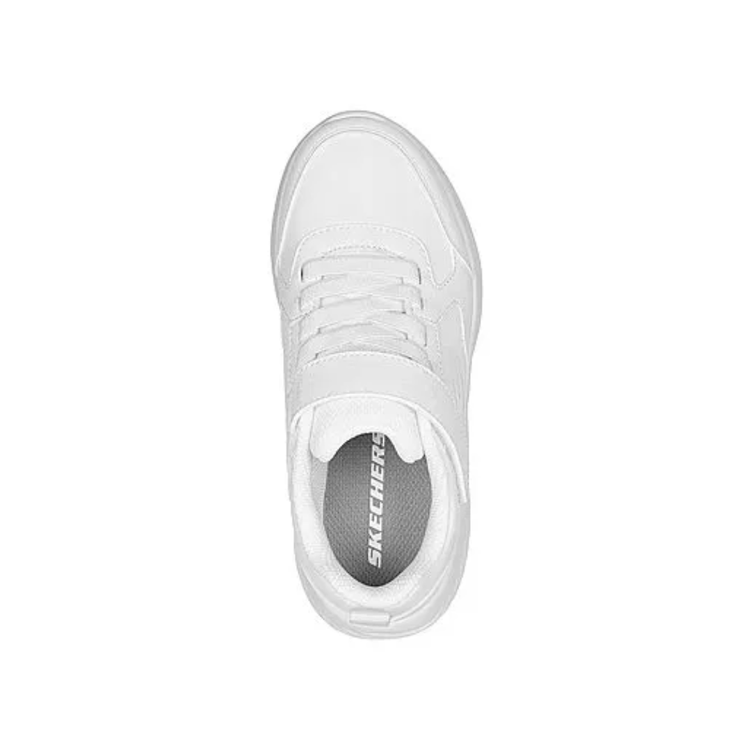 ZAPATILLAS SKECHERS ESCOLAR BOUNDER | 405626L-WHT-3