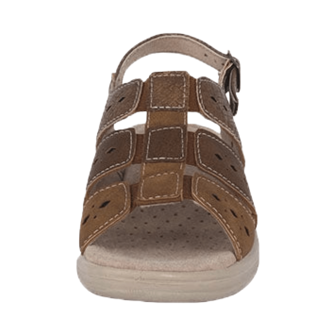 SANDALIAS PASSER BAYAN CARAMELO MUJER 018-16-2