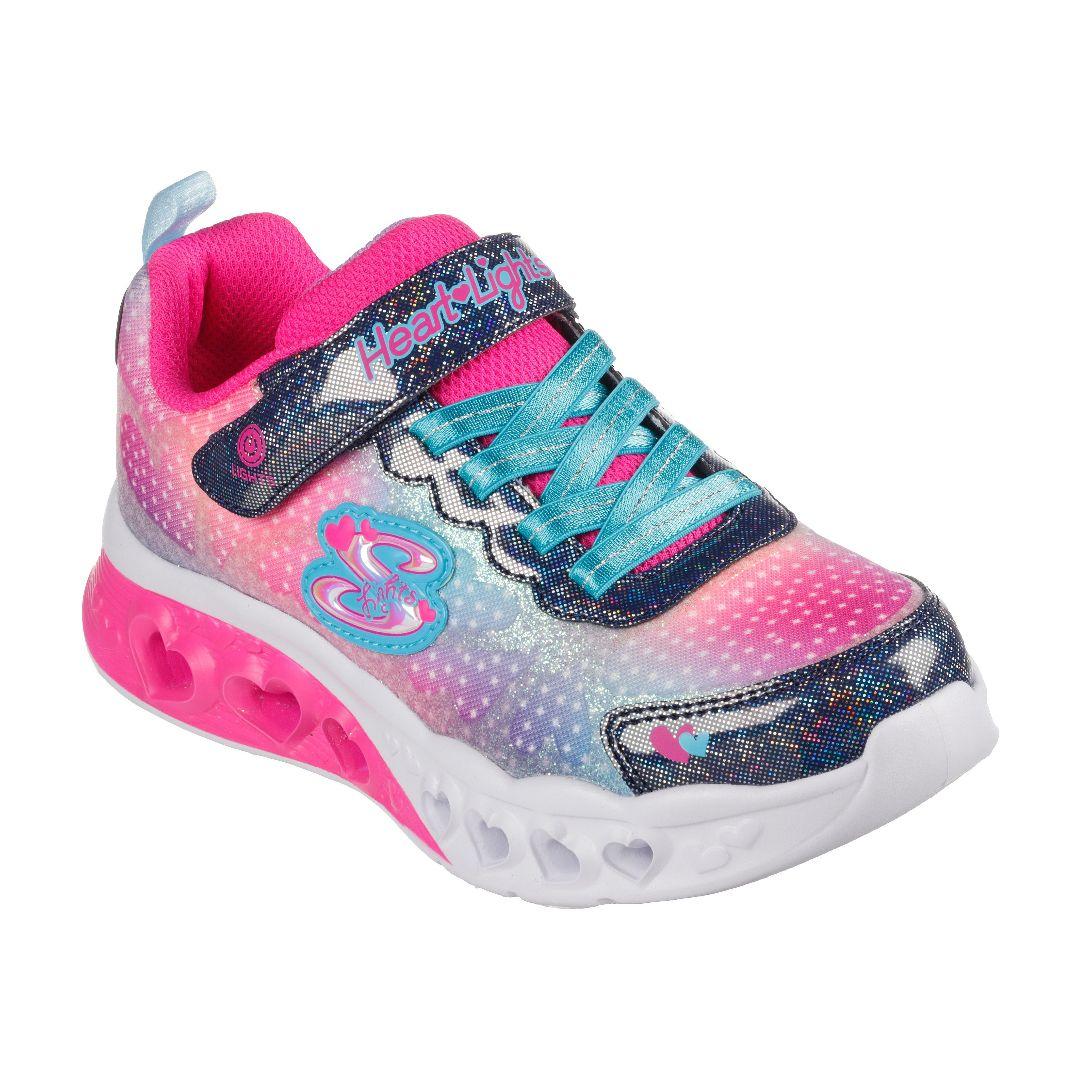 Zapatilla Skechers Flutter Heart Lights Simply Love Niñas 302315L-NVMT-0