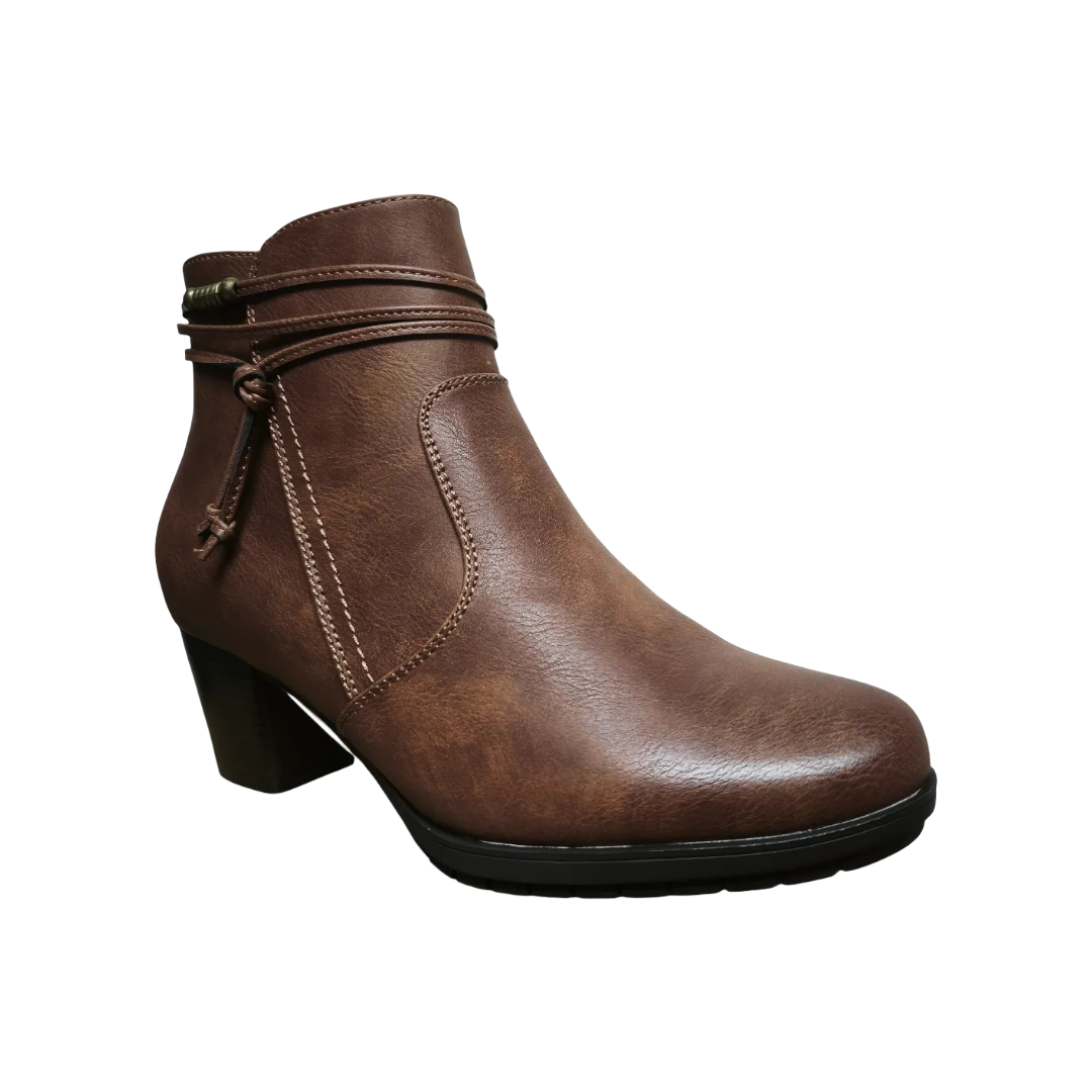 BOTINES BONNY FRANCO CAMEL MUJER 224-0385-2