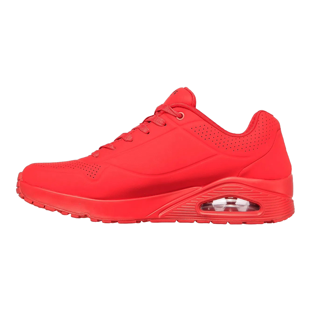 ZAPATILLAS SKECHERS STAND ON AIR ROJAS (HOMBRE) | 52458-RED-3
