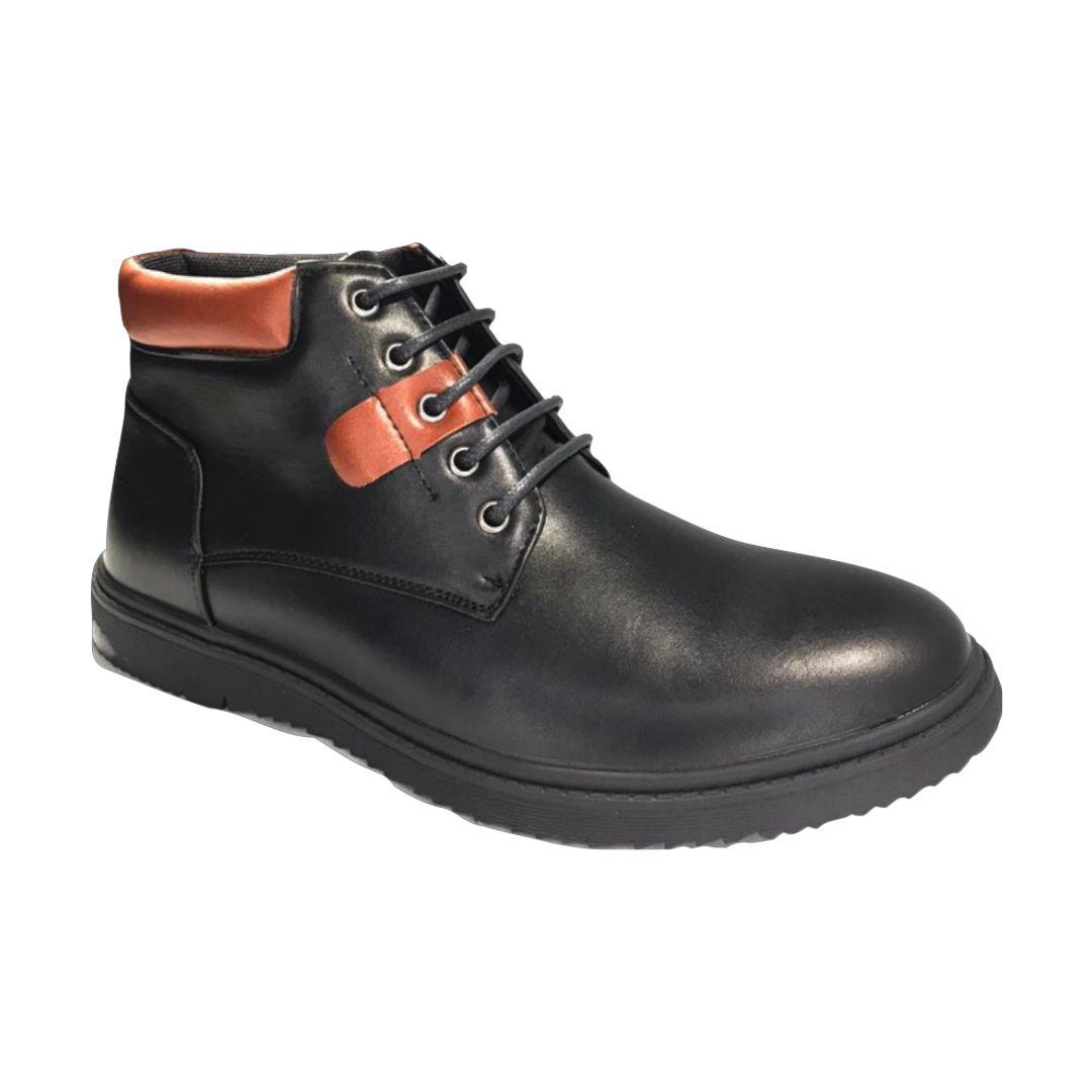 Zapatos Stylo De Hombre Negro WD9803-1EBK-0
