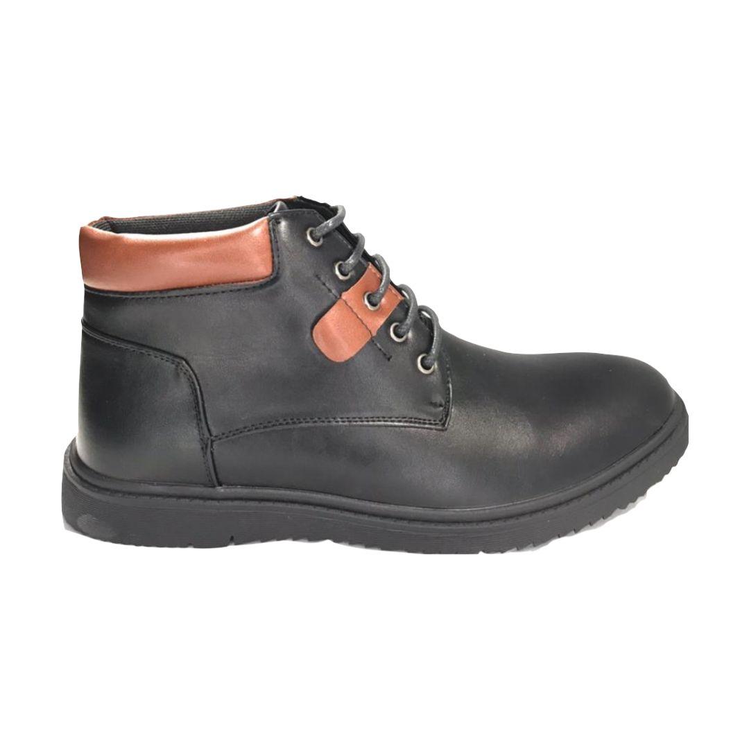 Zapatos Stylo De Hombre Negro WD9803-1EBK-1