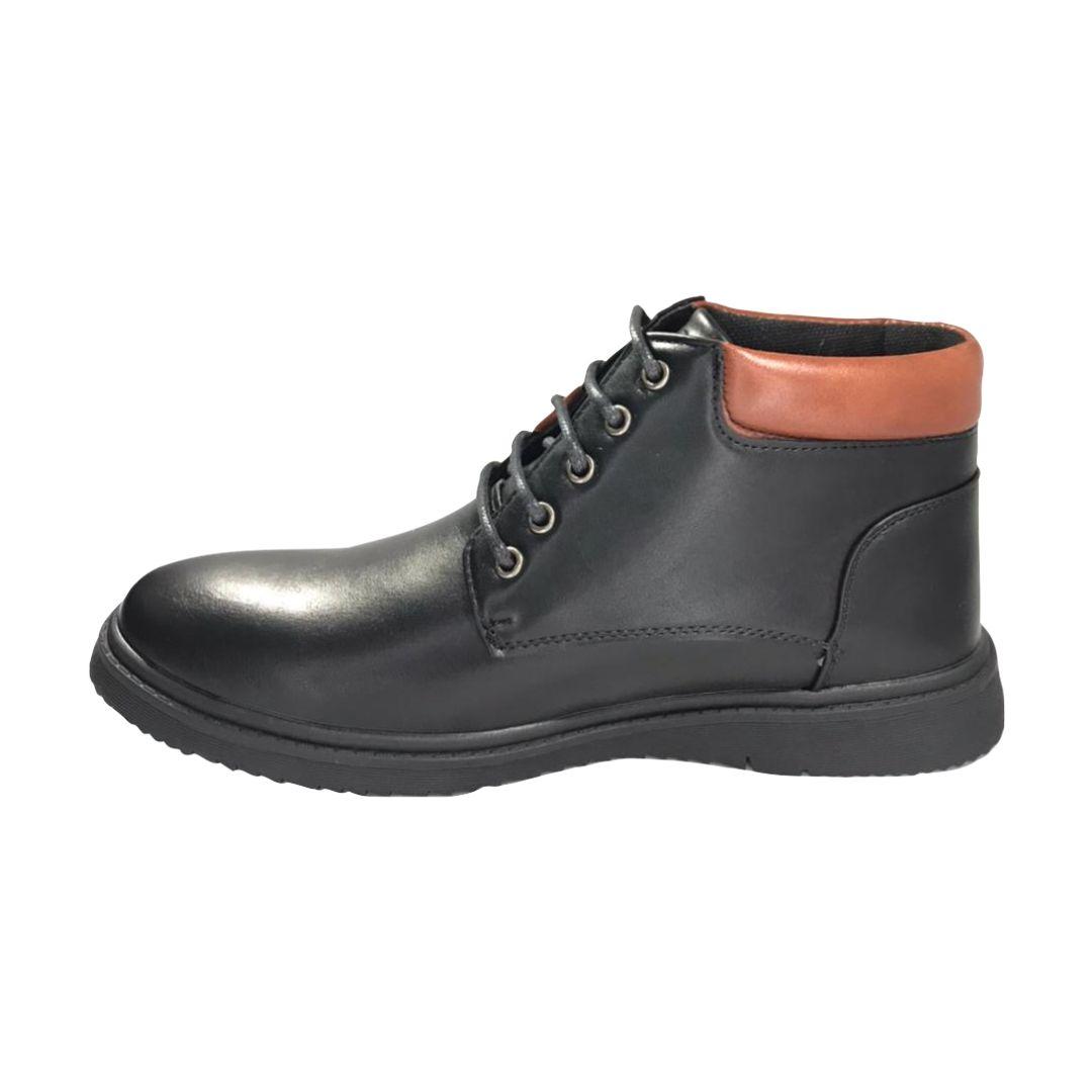 Zapatos Stylo De Hombre Negro WD9803-1EBK-2