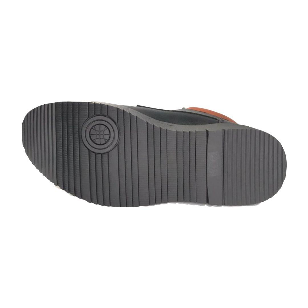 Zapatos Stylo De Hombre Negro WD9803-1EBK-3