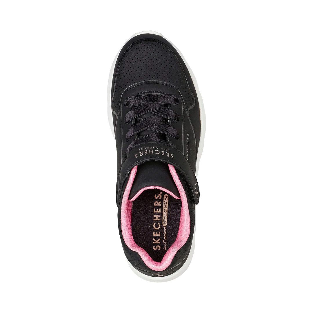 ZAPATILLAS URBANAS SKECHERS UNO LITE BEBÉS | 310451N-BKRG-2