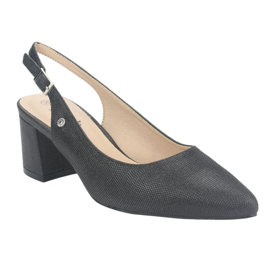 ZAPATOS CHALADA NEGRO MUJER  12-FAIZA-1-2