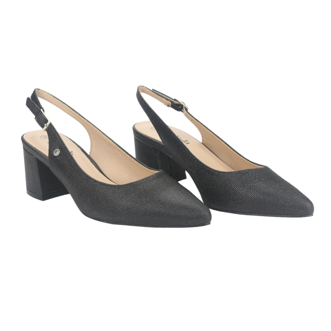 ZAPATOS CHALADA NEGRO MUJER  12-FAIZA-1-4