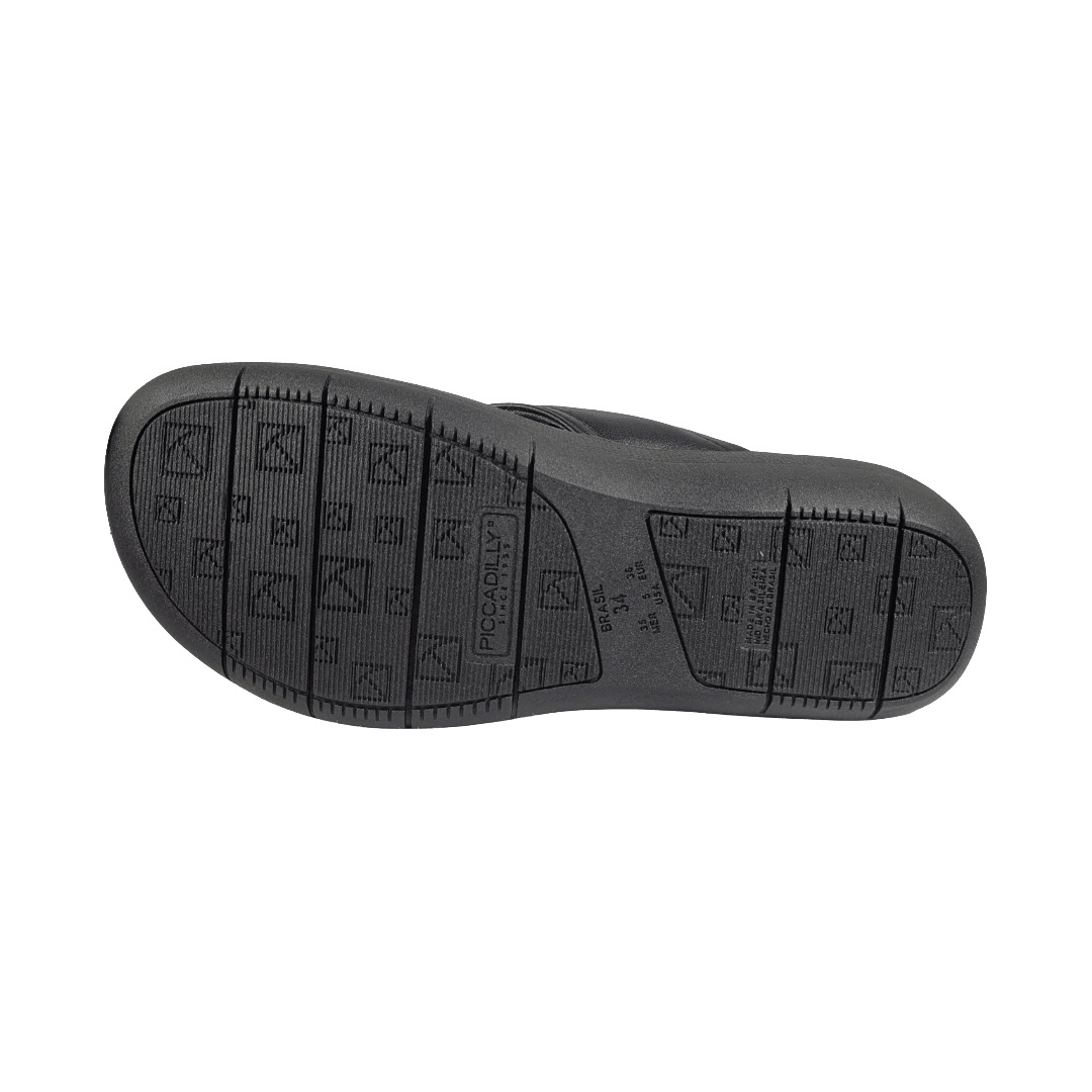 SANDALIAS PICCADILLY NEGRO CASUAL MUJER VU4326T-4