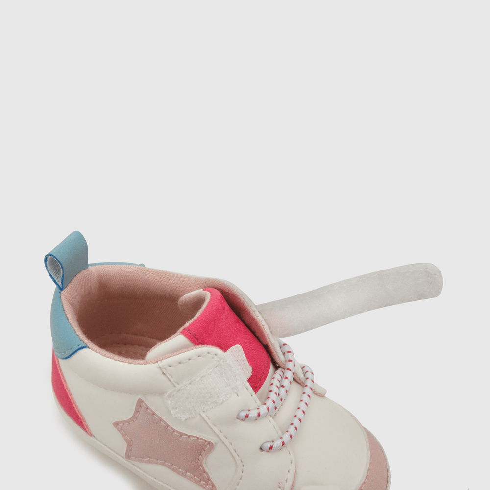 Zapatilla Colloky estrella blanco Bebes (14 a 18) 178602-4