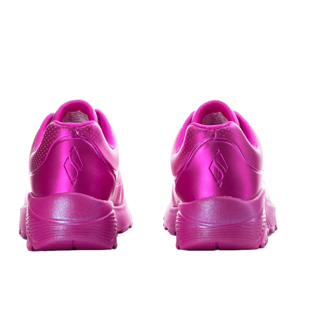 ZAPATILLAS URBANAS SKECHERS UNO LITE JEWEL MODE FUCSIA INFANTIL | 310385L-FUS-4