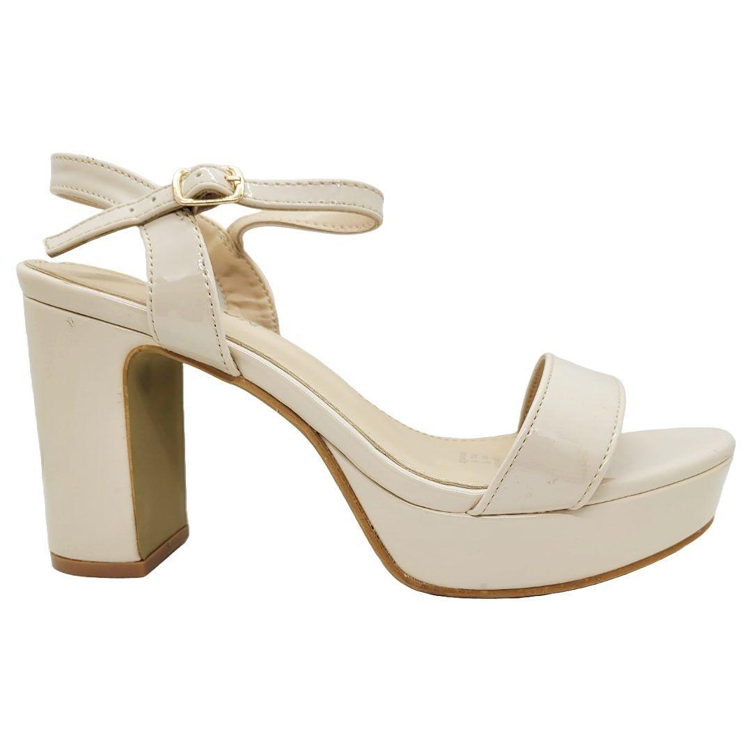 SANDALIA DE FIESTA HUALUNAOTE BEIGE | T2122-0