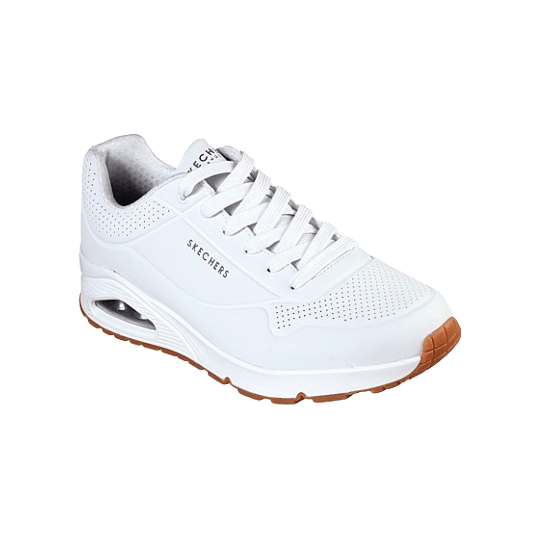 ZAPATILLAS URBANAS SKECHERS STANDO ON HOMBRE 52458-WHT-1