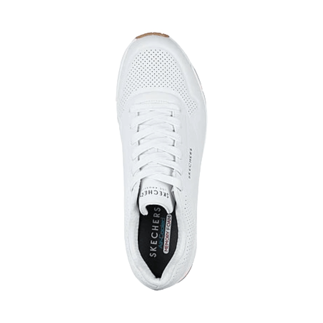 ZAPATILLAS URBANAS SKECHERS STANDO ON HOMBRE 52458-WHT-3