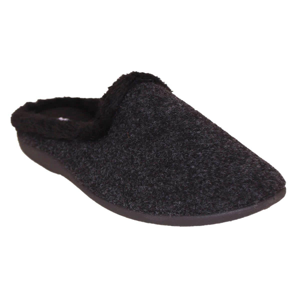 ZAPATILLA CASA HOMBRE BY PASS NEGRO DES201-1A-0