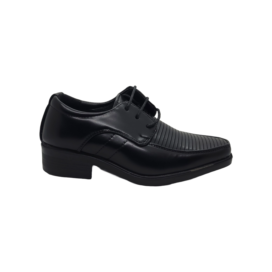 ZAPATOS FORMALES AGUXI NEGROS (PARA NIÑOS) | 8057-0
