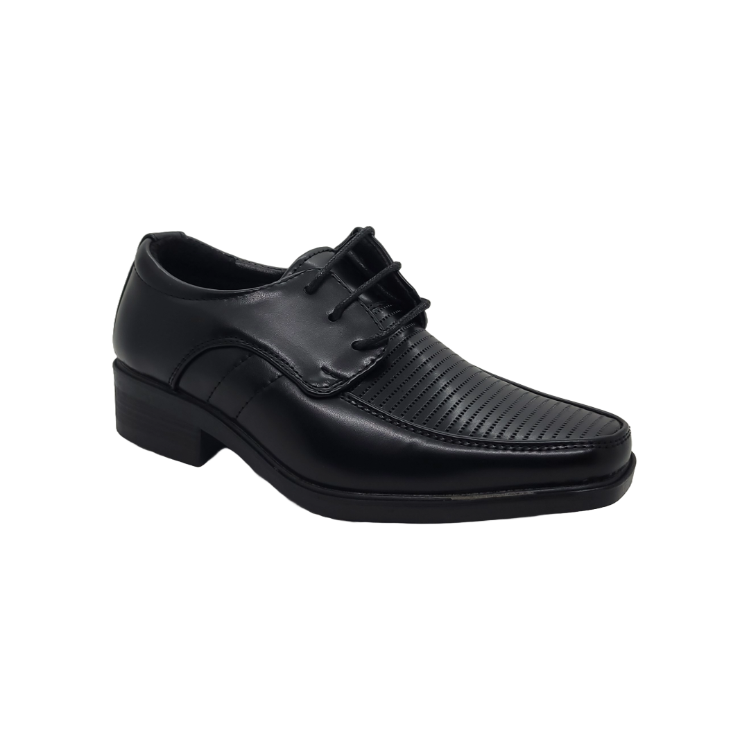 ZAPATOS FORMALES AGUXI NEGROS (PARA NIÑOS) | 8057-1