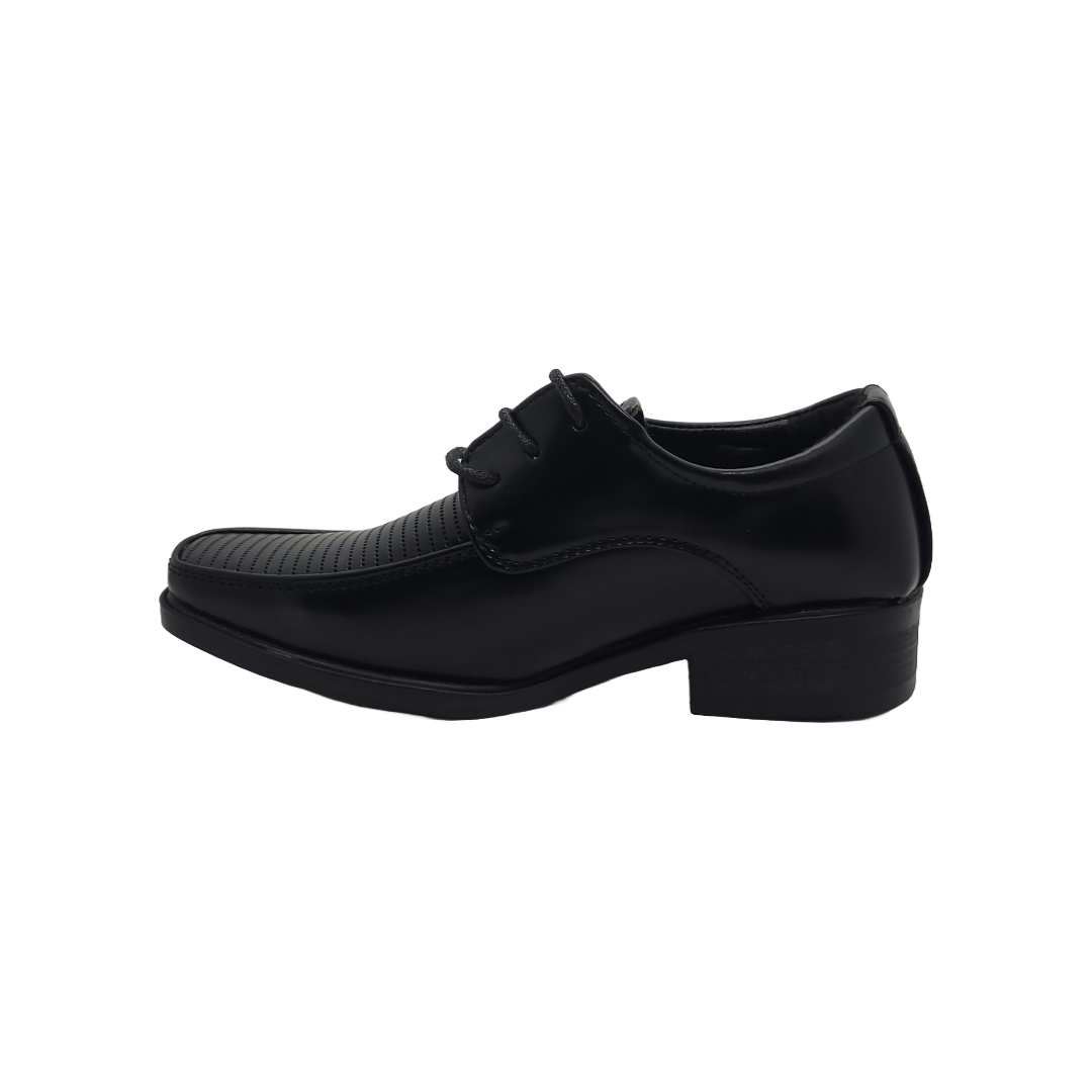 ZAPATOS FORMALES AGUXI NEGROS (PARA NIÑOS) | 8057-3