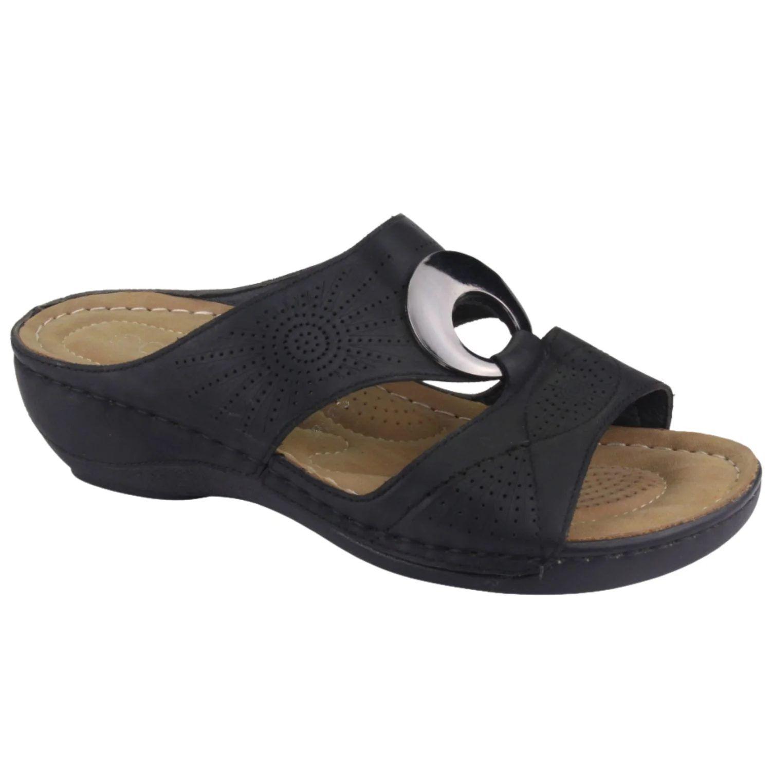 SANDALIA CHALADA NEGRO CASUAL 15-KON-5-0