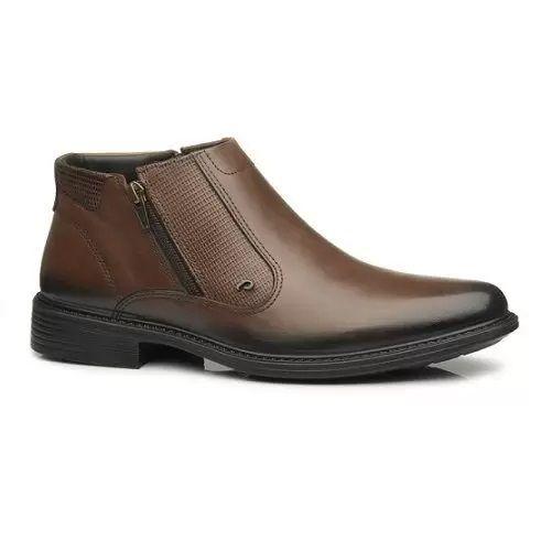 ZAPATO CASUAL PEGADA CUERO MARRON 125354-02-0