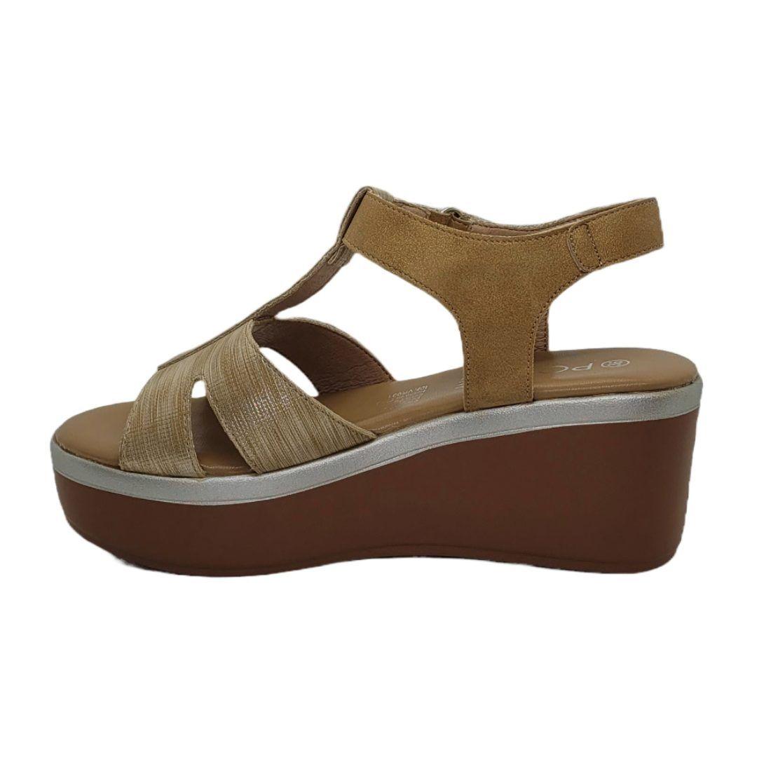 SANDALIAS POLICE BIEGE NW-960-337-2