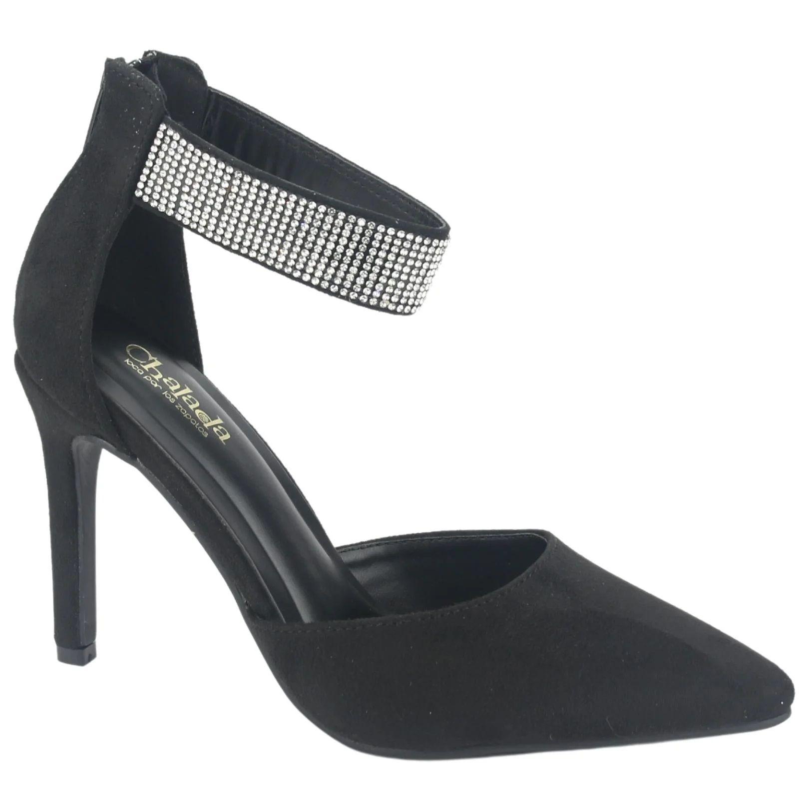 ZAPATO CHALADA NEGRO CASUAL 5-CRISTAL-2-0