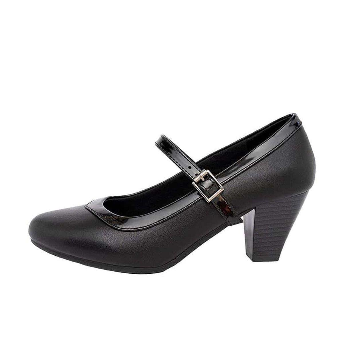 ZAPATOS ALQUIMIA 35/40 CUECA NEGRO | 3369-1