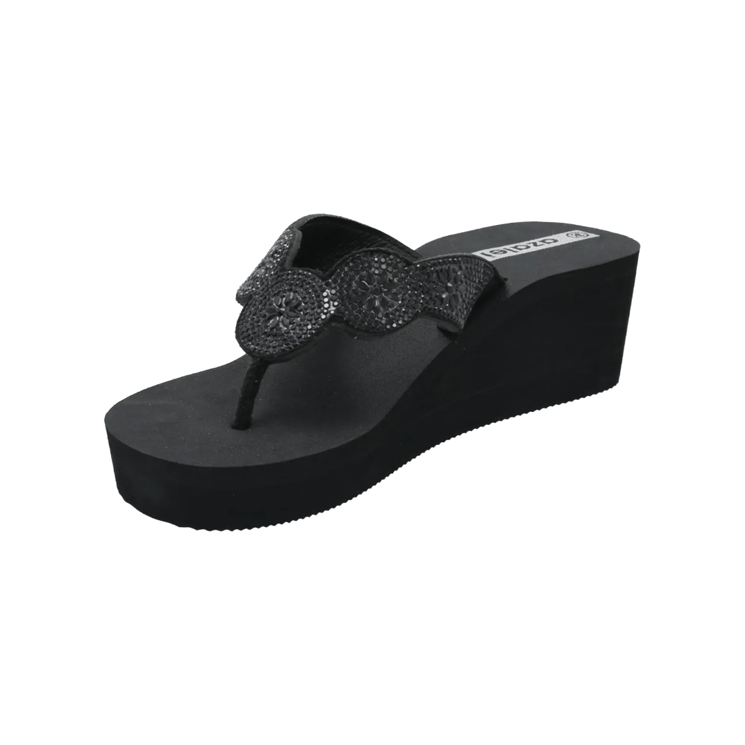 SANDALIAS AZALEIA ROSELLA NEGRO MUJER | AZ210011306-411-3
