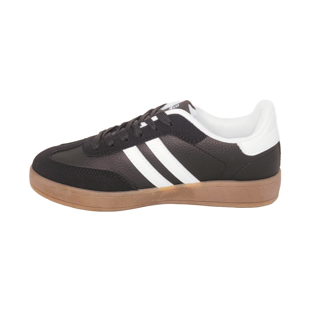 ZAPATILLAS SKATER URBANAS NEGRO/BLANCO MUJER | 772-0500-3