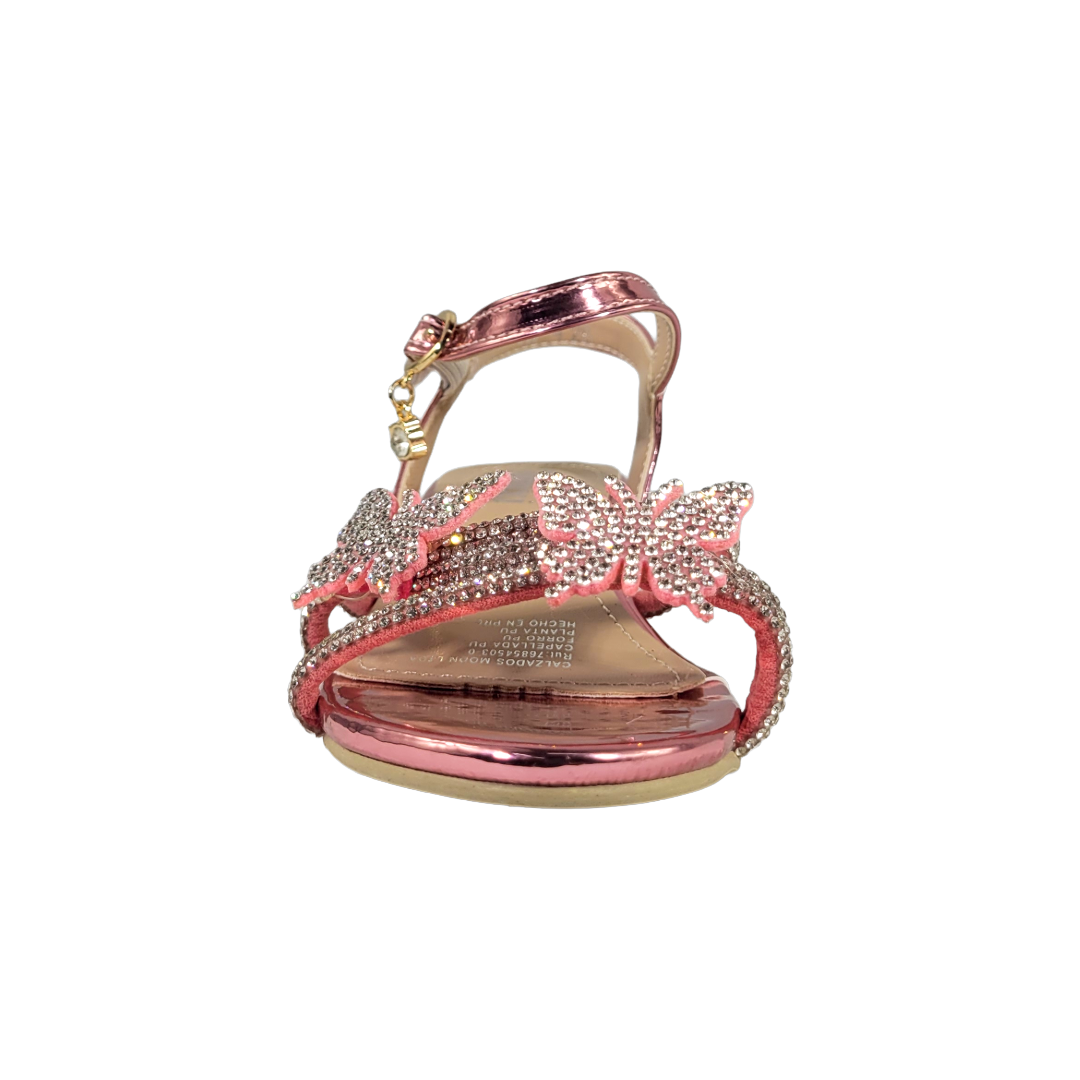SANDALIAS DE FIESTA AGUXI ROSADO INFANTIL | 117-4-2