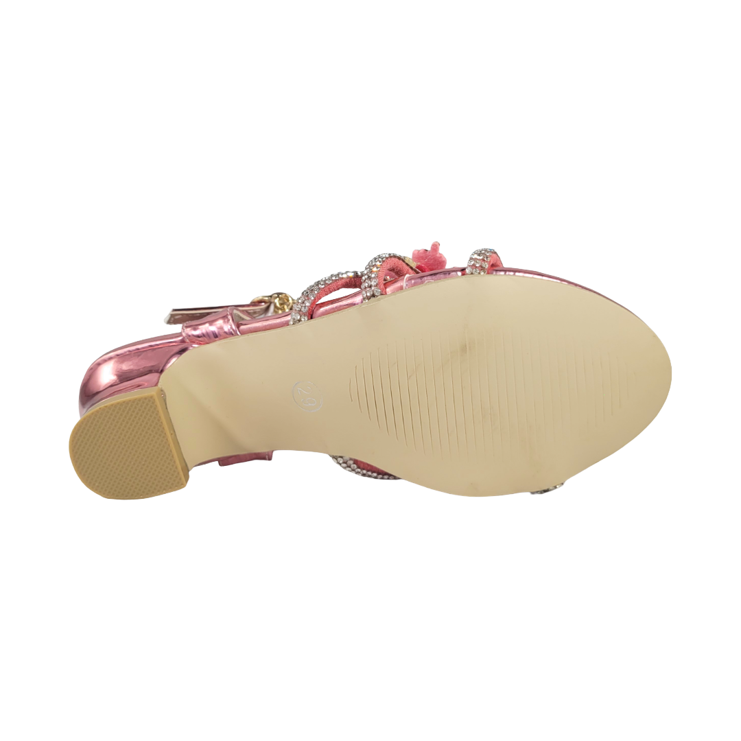 SANDALIAS DE FIESTA AGUXI ROSADO INFANTIL | 117-4-4