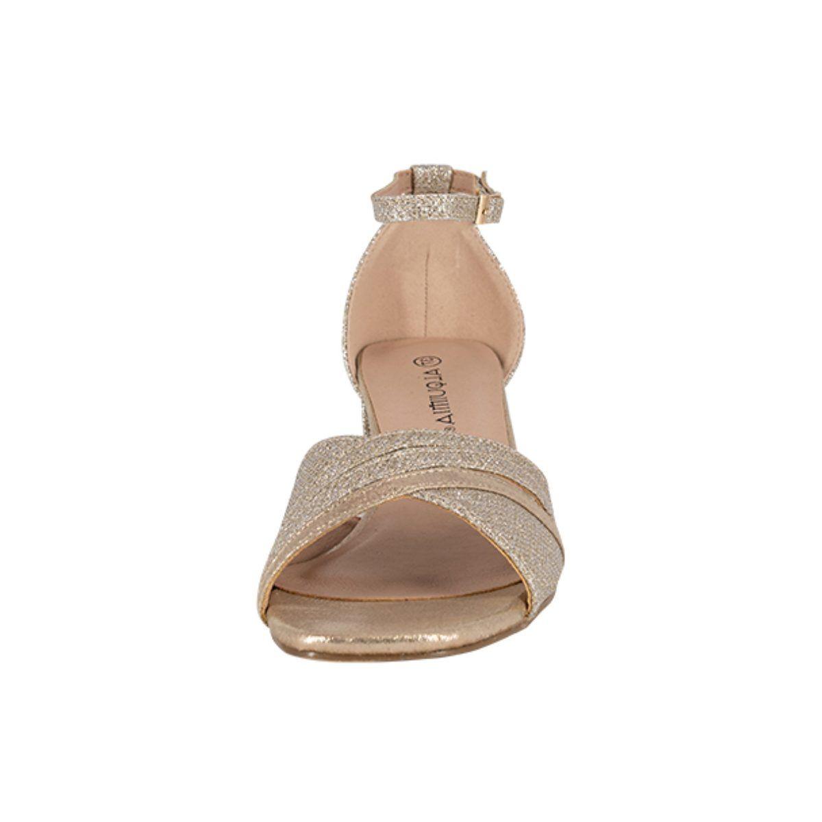 SANDALIAS ALQUIMIA DE FIESTA GOLD 3396-1