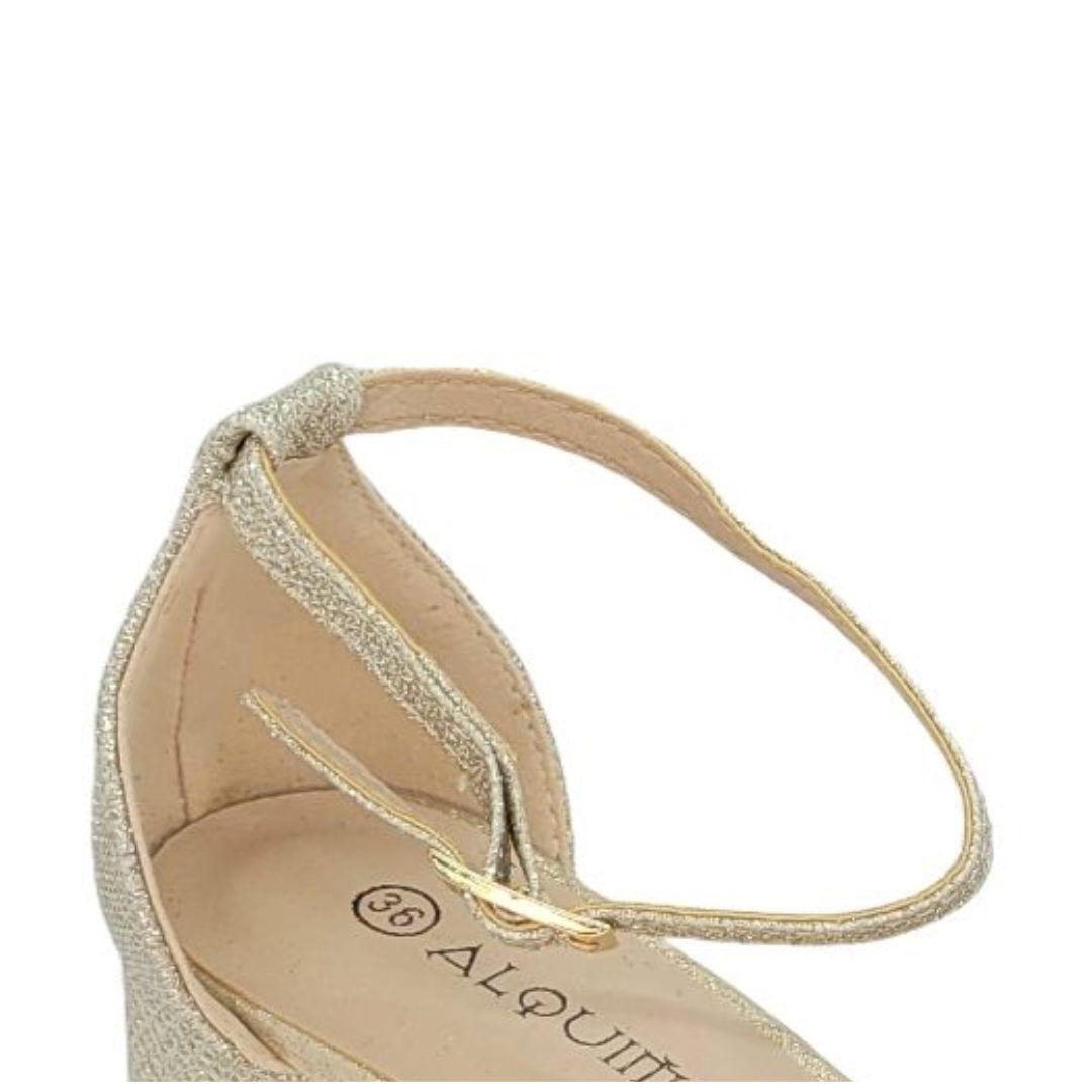 SANDALIAS ALQUIMIA DE FIESTA GOLD 3396-3