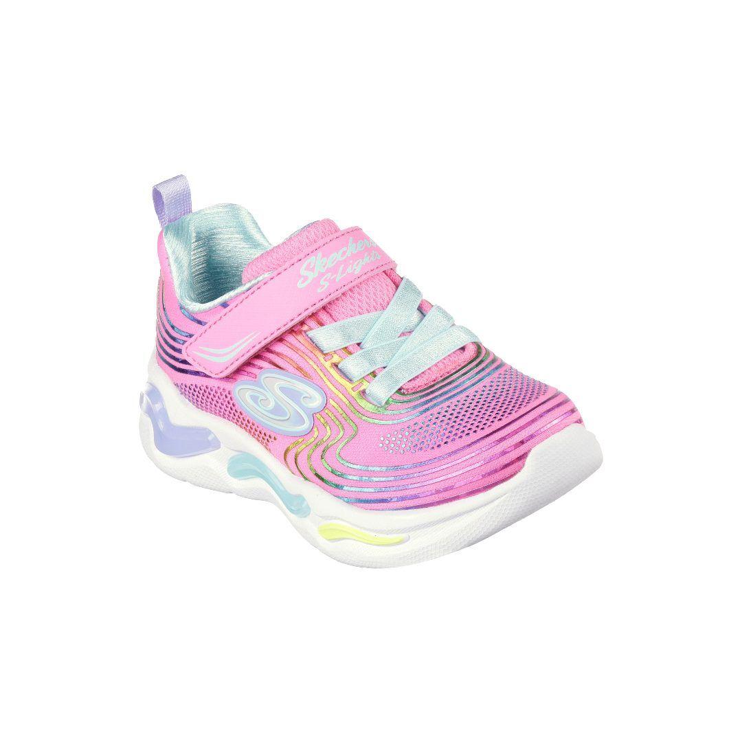 Zapatillas Skechers S Lights Wavy Beams Bebes 302338N-PKMT-0