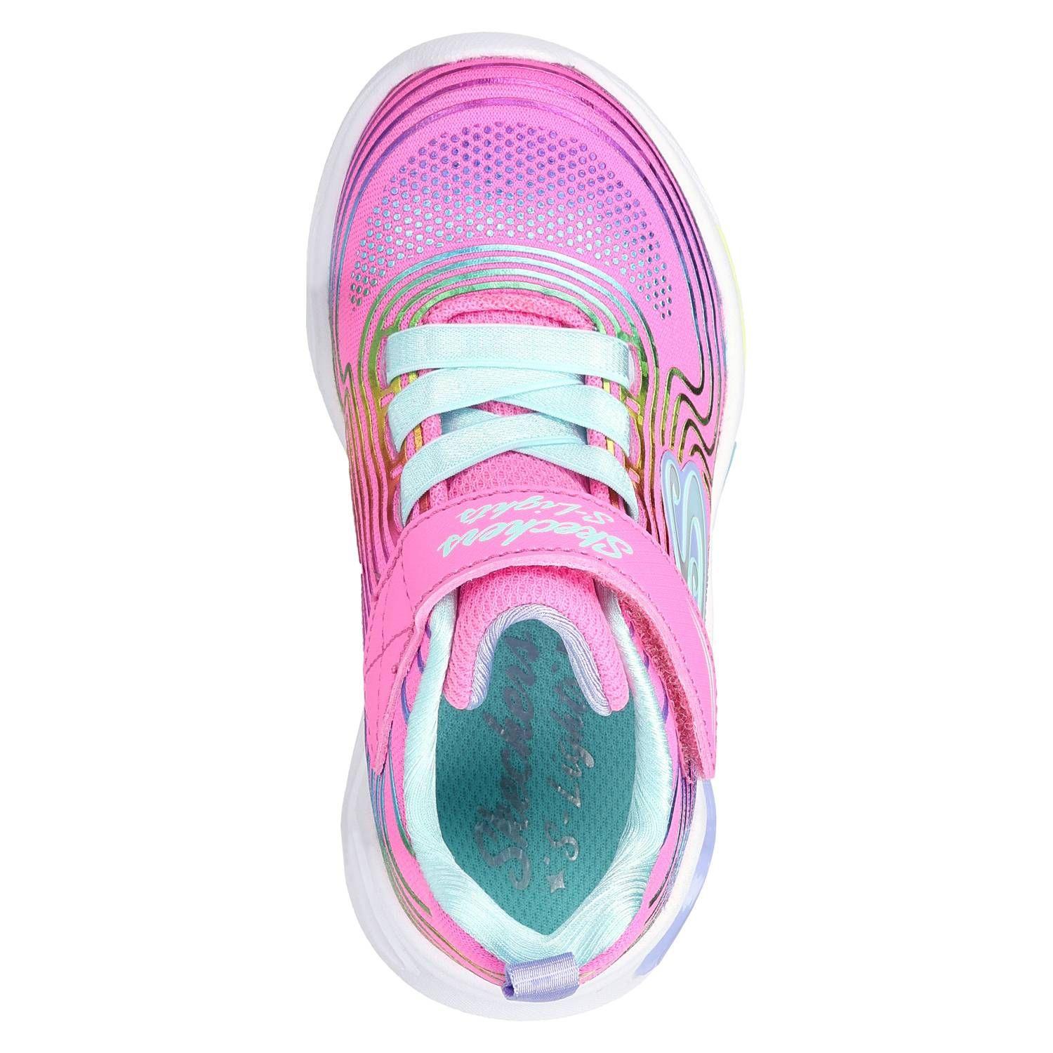 Zapatillas Skechers S Lights Wavy Beams Bebes 302338N-PKMT-2