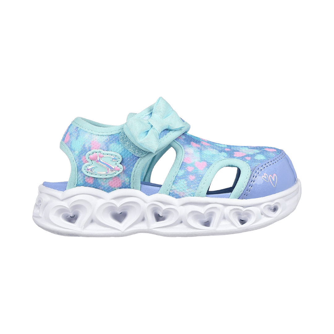 SANDALIAS SKECHERS HEART LIGHTS BEBÉS | 303250N-AQMT-0