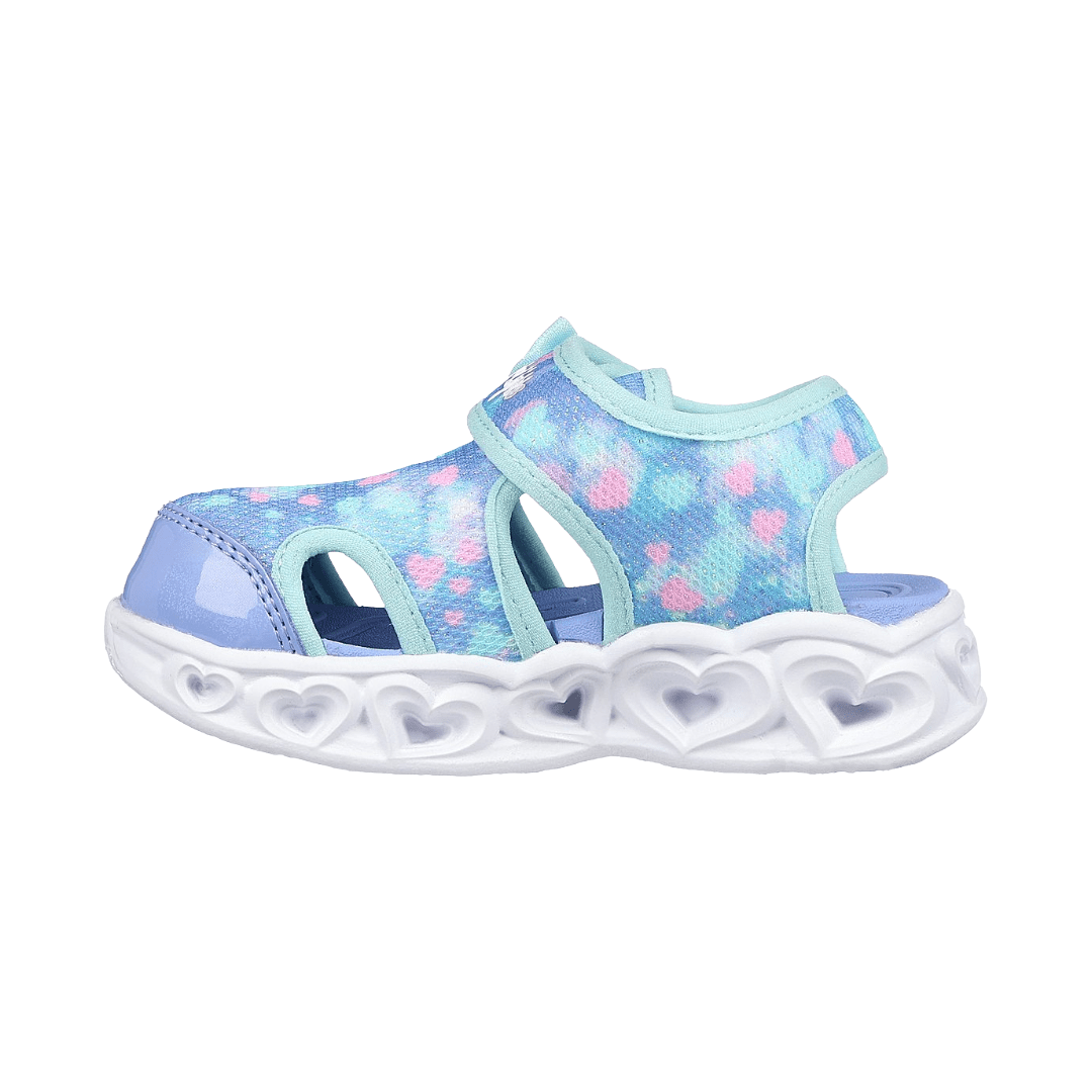 SANDALIAS SKECHERS HEART LIGHTS BEBÉS | 303250N-AQMT-3