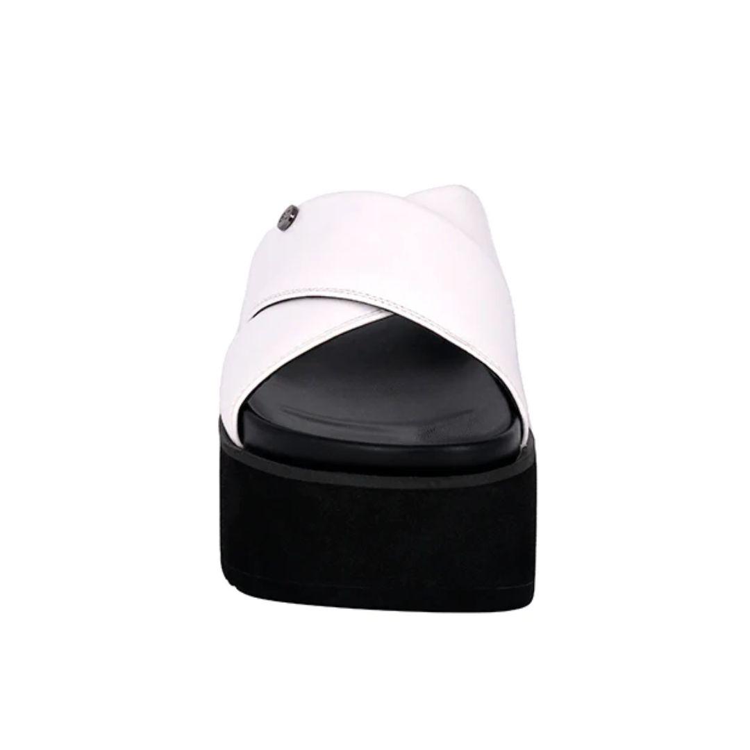 Sandalia Plataforma Gravity Blanco Alquimia 3994-2