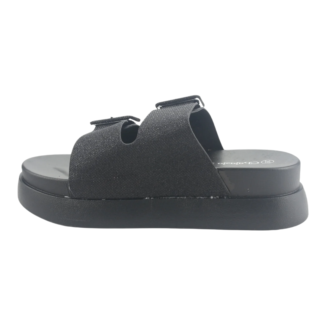 SANDALIAS CHALADA NEGRAS (MUJER) | 13-BORA-20-2