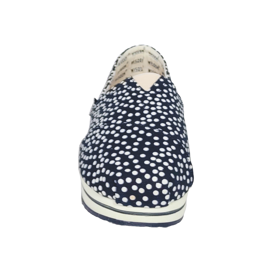 ALPARGATAS WISDOM CIRCULOS NEGROS MUJER | W-010-2