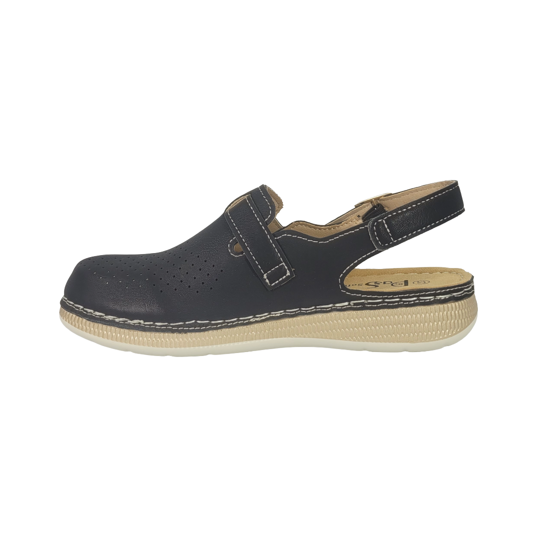 SANDALIAS BY PASS NEGRO MUJER Y0877-1A-3