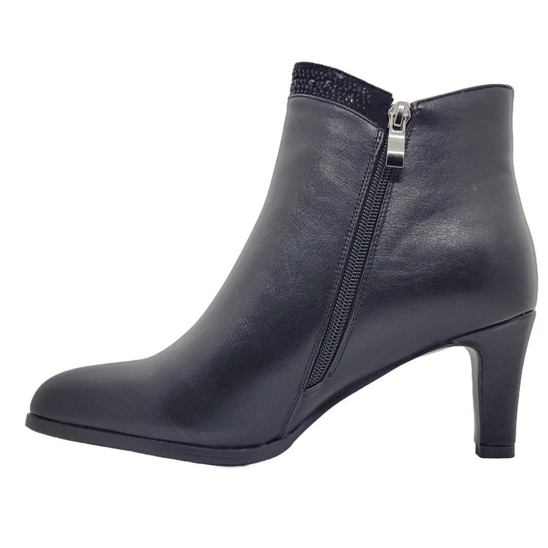 BOTINES BONNY FRANCO NEGRO 275-0970-1