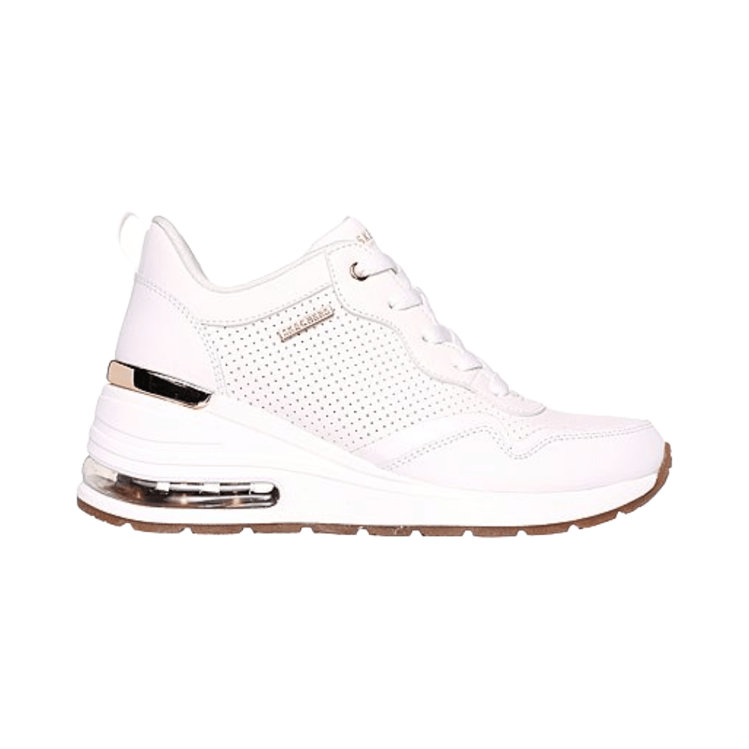 ZAPATILLAS URBANAS SKECHERS MILLION AIR MUJER 155399-WHT-0