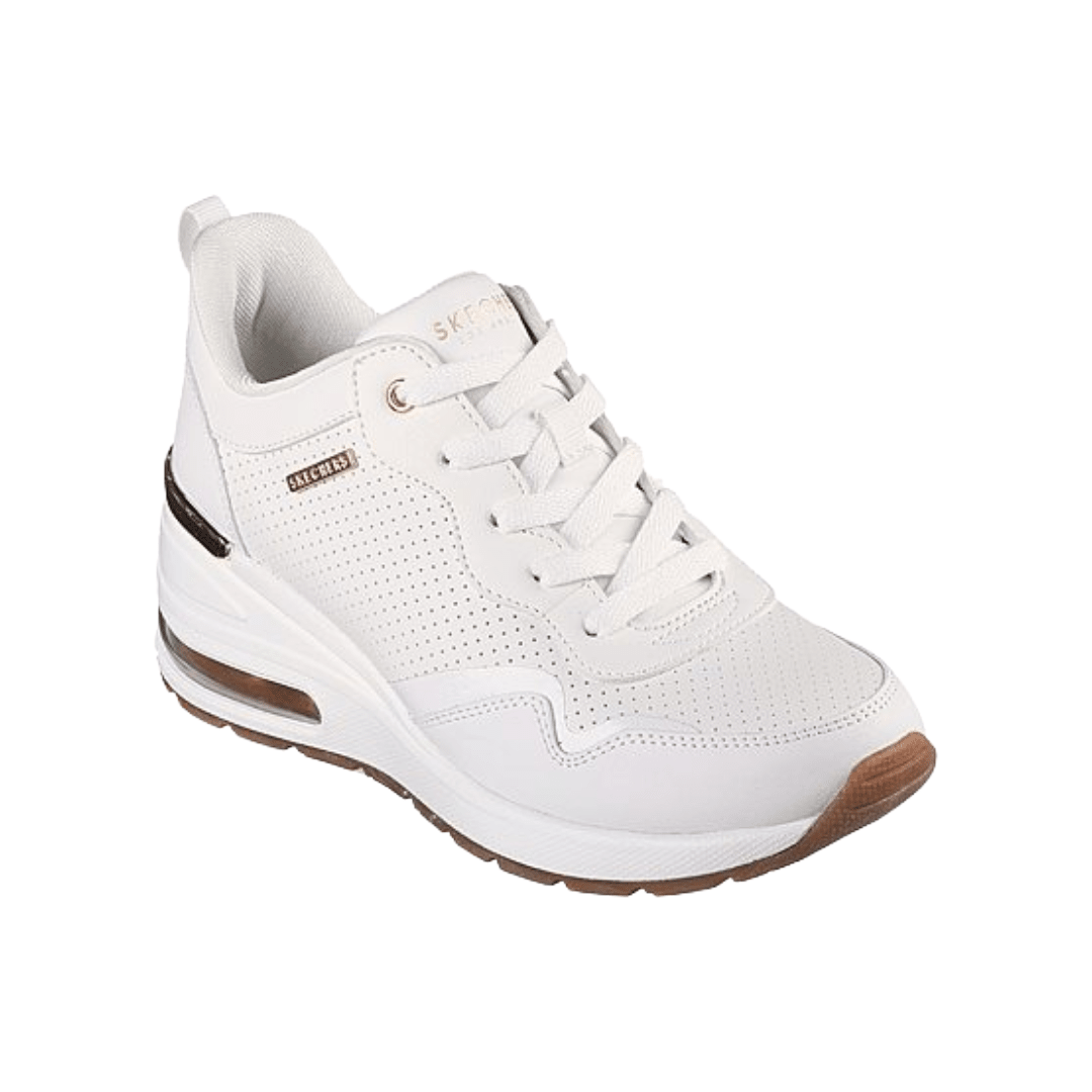 ZAPATILLAS URBANAS SKECHERS MILLION AIR MUJER 155399-WHT-1