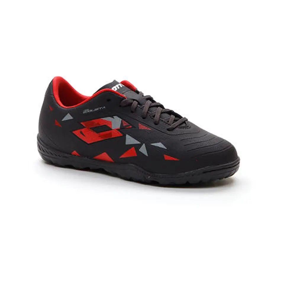 Zapatillas Baby Futbol Lotto Solista TF JR Gris 2164758DT/1-0