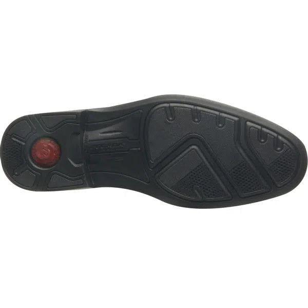 BOTINES PEGADA DE CUERO NEGRO | 125354-01-3
