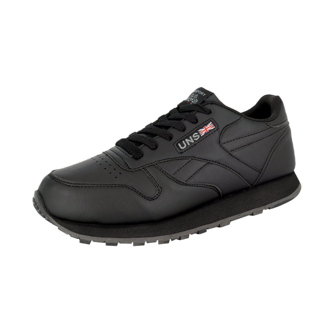 ZAPATILLAS ESCOLARES UNISPORT SHINN NEGRO 9872-02-1