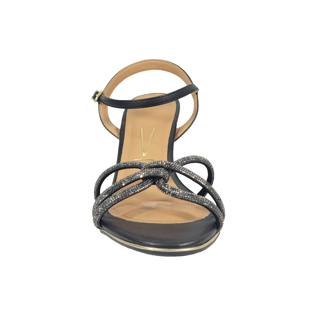 SANDALIAS DE FIESTA VIZZANO NEGRO MUJER | 6552.103.30100-103698-2